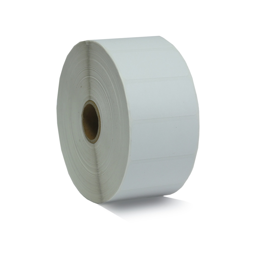 ETIQUETAS PARAIMPRESIÓN DE TERMO TRANSFERENCIA  TROQUELADA AVANCE 25MM ANCHO 51 MM NUCLEO 1” 1 FILA (S) 2643 ETIQ X ROLLO