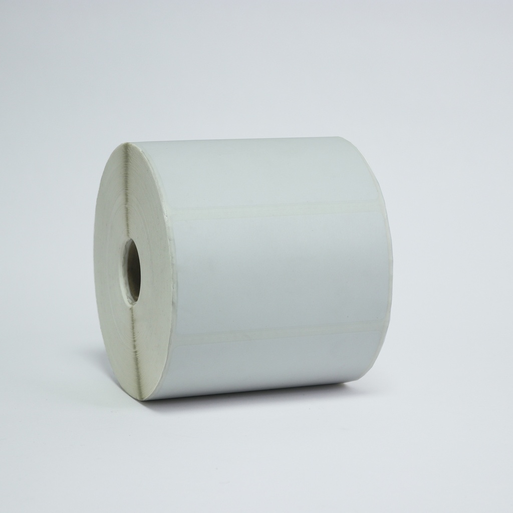ETIQUETAS PARA IMPRESIÓN  TERMICO SEMI RECUBIERTO AVANCE 64 MM ANCHO 100  MM NUCLEO 3” 1 FILA (S) 2239 ETIQ X ROLLO