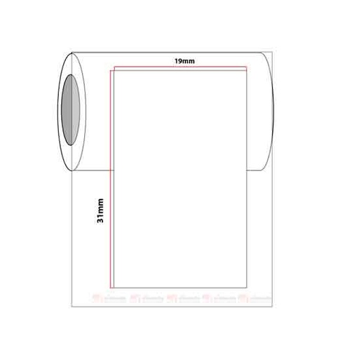[MAT-33006] Etiqueta Monarch 1110 en blanco paquete 15 rollos